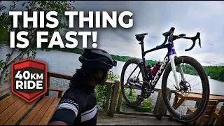 Thumbnail: 40KM on My New Road Bike — This Thing Is Fast (EPISODE 2)