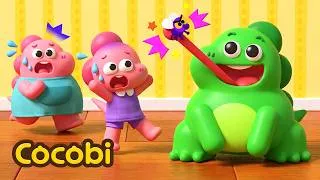 Thumbnail: Oh No! A Frog Disguised as Mom!😂 + More Fun Songs for Kids | Cocobi