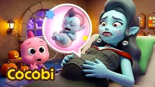 Thumbnail: A Baby Vampire is Born!😱 + More Fun Songs for Kids | Cocobi