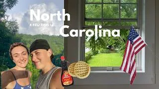 Thumbnail: days in North Carolina 🇺🇸 ⛰️ visiting my long distance girlfriend, mountain life, lake swimming