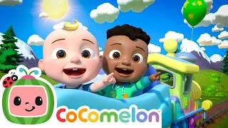 Thumbnail: Cody’s Balloon Chase at the Train Park! 🎈🚂 | CoComelon Kids Songs & Nursery Rhymes