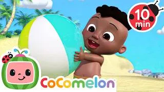 Thumbnail: Cody’s beach day adventure! 🏖️ Cody and Friends! Sing with CoComelon