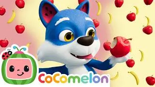 Thumbnail: CoComelon Fruit Song! | 🍎 Apples and Bananas 🍌 | Fun Food Songs | Kids Nursery Rhymes