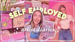 Thumbnail: prepping for my biggest event of the year! 🎨 artist studio vlog ✏️ stationeryfest here we come!