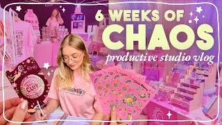 Thumbnail: the busiest few weeks in my small biz! 4 markets + a summer shop update ☀️ productive coworking vlog