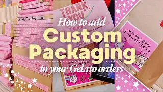 Thumbnail: How I Create Custom Packaging with Print on Demand | TUTORIAL | Ad (Gelato)