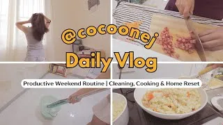 Thumbnail: Daily Vlog | Productive Weekend Routine | Cleaning, Cooking & Home Reset