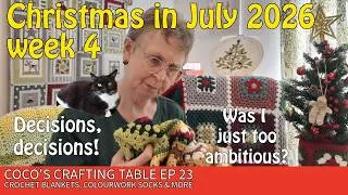 Thumbnail: Decisions, decisions!! Have I been too ambitious? Coco tries to help out
