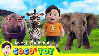 Thumbnail: Please help the baby animals in Africa find their mothers｜animals quiz for kids｜CoCosToy
