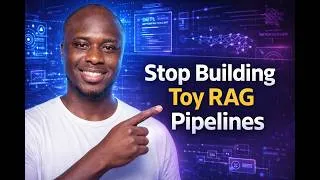 Thumbnail: Build a Production-Ready RAG Pipeline | Chroma Cloud + API Endpoints (Full Tutorial)