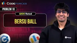Thumbnail: Codeforces 1200 Rated Training Sessions | Problem 18: BerSU Ball