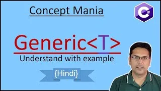 Thumbnail: C# Generics Explained: Ultimate Guide with Examples | Interview Preparation | Hindi