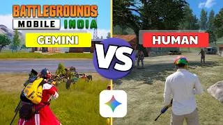Thumbnail: Gemini vs Human: Who Can Make the Best BGMI Game? 😱 | AI Vs Human Challenge