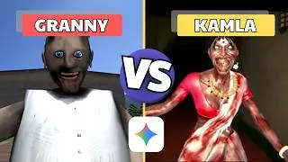 Thumbnail: Can Google Gemini Build Granny and Kamla Game from Scratch?😱 | AI Game Challenge