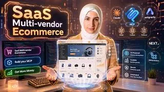 Thumbnail: Vibe Code Multi-Vendor E-Commerce SaaS with Next.js, Supabase, CI/CD | Build Your MCP Server