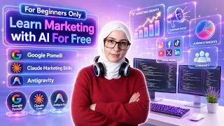 Thumbnail: Learn Marketing with Claude & Build No-Code Business Apps via Google Pomelli | Antigravity