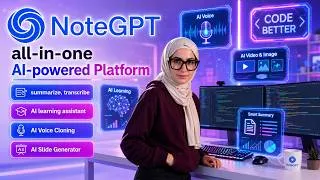 Thumbnail: NoteGPT | AI Learning | Chat Interface | Study Tools | AI Video & Image Generator | Grammar Checker