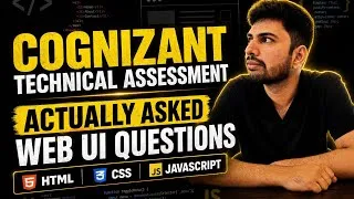 Thumbnail: Cognizant Technical Assessment Web UI Questions | Cognizant Actual Web Based Questions