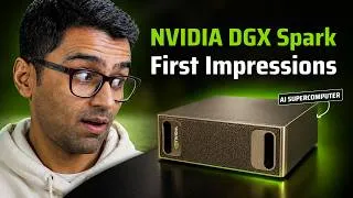 Thumbnail: NVIDIA DGX Spark - AI Supercomputer: First Impressions
