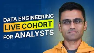 Thumbnail: Data Engineering Live Cohort for Analysts