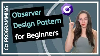 Thumbnail: What is Observer Design Pattern -Tutorial with Practical Example (For Beginners)