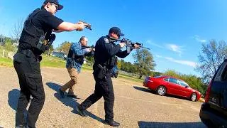 Thumbnail: Man Opens Fire on Repair Crew, Then Starts Shooting at Cops
