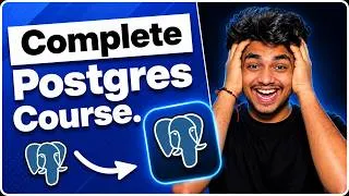Thumbnail: Master PostgreSQL in 6 Hours | Complete Course for Beginners