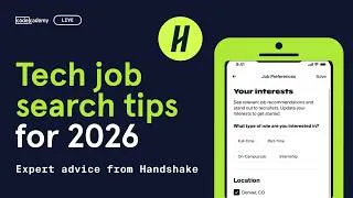 Thumbnail: Job Search Tips: Using Handshake to Get Recruiter Attention