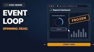 Thumbnail: 7 Mysteries | One Event Loop | JavaScript Event Loop Visualized