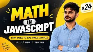 Thumbnail: Learn Math in JavaScript in 10 Minutes | Math Object Explained