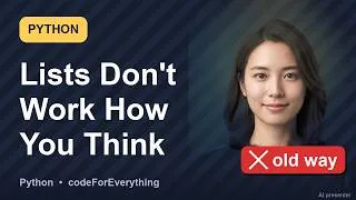 Thumbnail: Lists Don't Work How You Think 😱