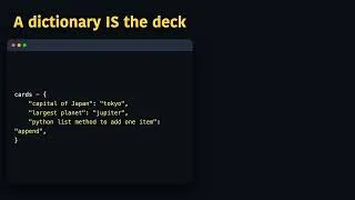 Thumbnail: Build a Flashcard Quiz in Python (Python Project)