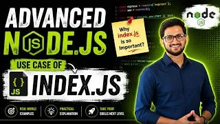 Thumbnail: Nodejs Tutorial 21: The Secret Behind index.js in Node.js (Real Use Case) | Advanced Nodejs