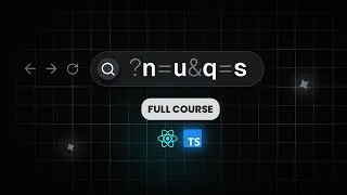 Thumbnail: Nuqs Crash Course - The Best URL State Manager