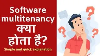 Thumbnail: Multitenancy क्या होता है? Simple and quick explanation in Hindi | Code Hindi