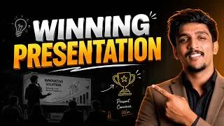 Thumbnail: How to Draft a Winning PPT for SIH 2026 🏆 | Step-by-Step Breakdown