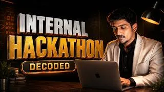 Thumbnail: How to Crack SIH 2026 Internal Hackathon 💡| Build a Winning Prototype (AI Era Shift 🤖)