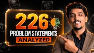 Thumbnail: SIH 2026 Problem Statement Analysis ⚔️ | Do NOT Pick One Until You Watch This 🚨