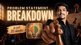 Thumbnail: SIH 2026 Problem Statements 🎯: How & Where to Analyze | Choose With AI