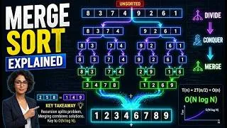Thumbnail: Data Structure and Algorithm | Lecture 7 | Mastering Merge Sort