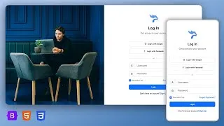 Thumbnail: Bootstrap 5 | Responsive Login Page using HTML, CSS & Bootstrap 5 | Step by Step Tutorial