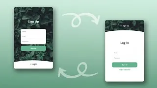 Thumbnail: Animated Login Form and Registration Form Using HTML CSS | Step by Step Tutorial