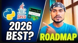 Thumbnail: Best Programming Language to Learn in 2026 🔥 | Python vs Java vs MERN | Complete Roadmap