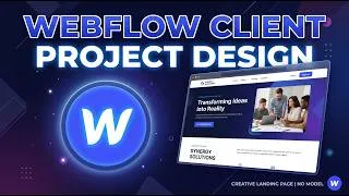 Thumbnail: Webflow Client Project Design (Part 2) || Alamgir H Kobir