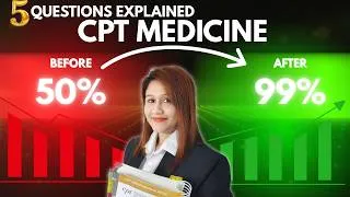 Thumbnail: CPT Medicine Coding Practice | 5 Questions Explained Step by Step