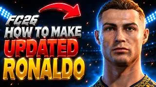 Thumbnail: How to Make CRISTIANO RONALDO in EA FC 26 (New Hair Update)