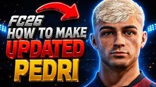 Thumbnail: How to Make UPDATED PEDRI in EA FC 26 (New Hair)