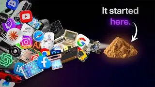 Thumbnail: How to Turn Sand into $15 TRILLION Dollars (Entire History of Silicon Valley)