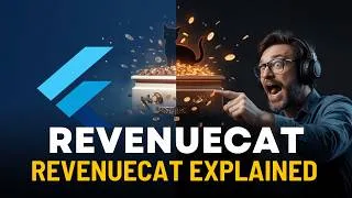 Thumbnail: How to Monetize Your Flutter App in 4 Minutes! (RevenueCat Guide)