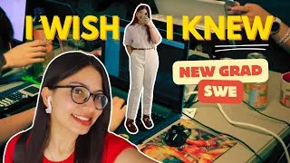 Thumbnail: Things I wish I knew as a New Grad Software Engineer 👩‍💻 | Tips for freshers